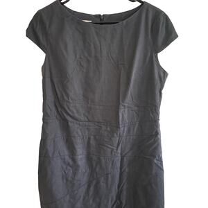 ALYX LIMITED, SZ 12, Charcoal Stretch Denim type fabric. fitted, flattering, A07